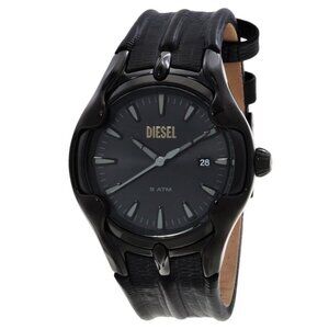 FX03157B NWT Diesel Fashion Men's Quartz Steel Authentic Watch